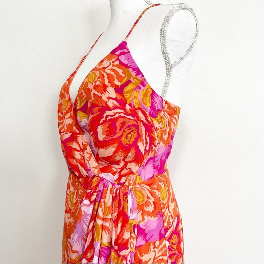 BOGO! Lovers and Friends Revolve Kamala Dress Chai Floral Print Small - Picture 6 of 10